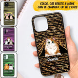 Personalized Cat Lovers Phonecase 3D Printed PNDT1212