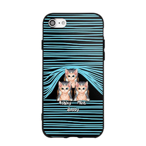 Personalized Cat Lovers Phonecase 3D Printed PNDT1212