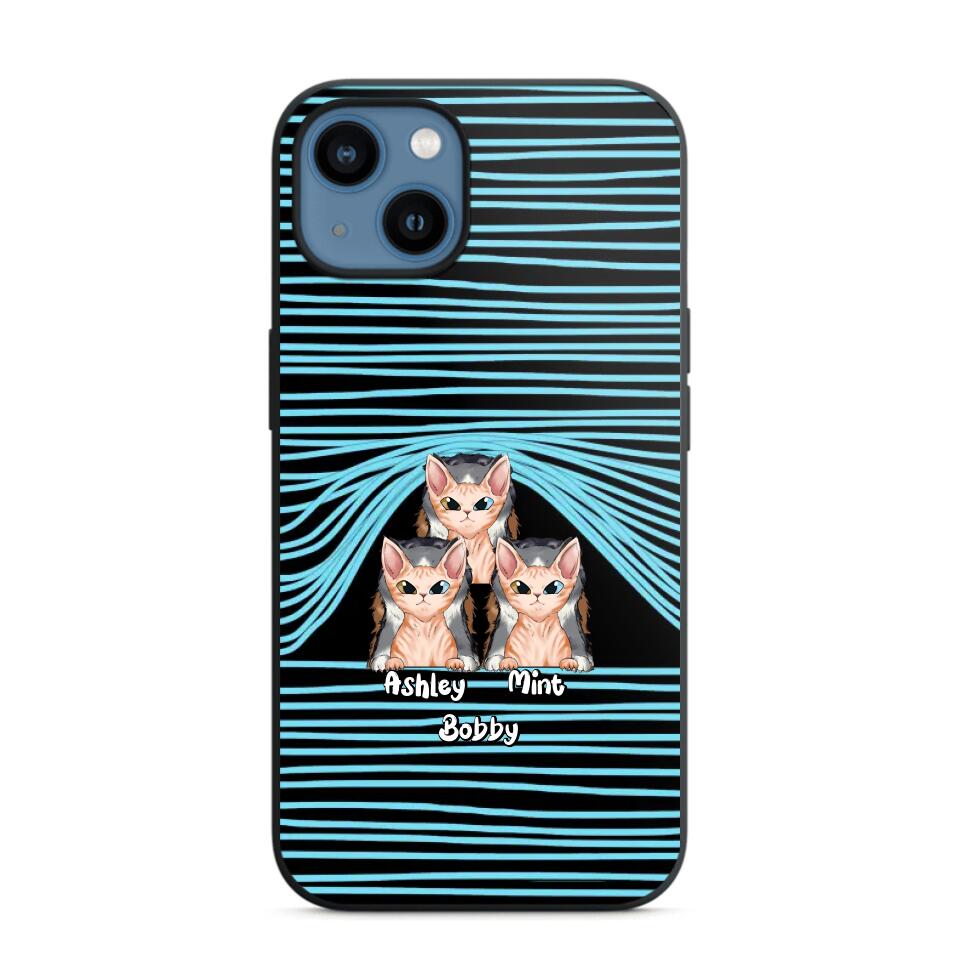 Personalized Cat Lovers Phonecase 3D Printed PNDT1212