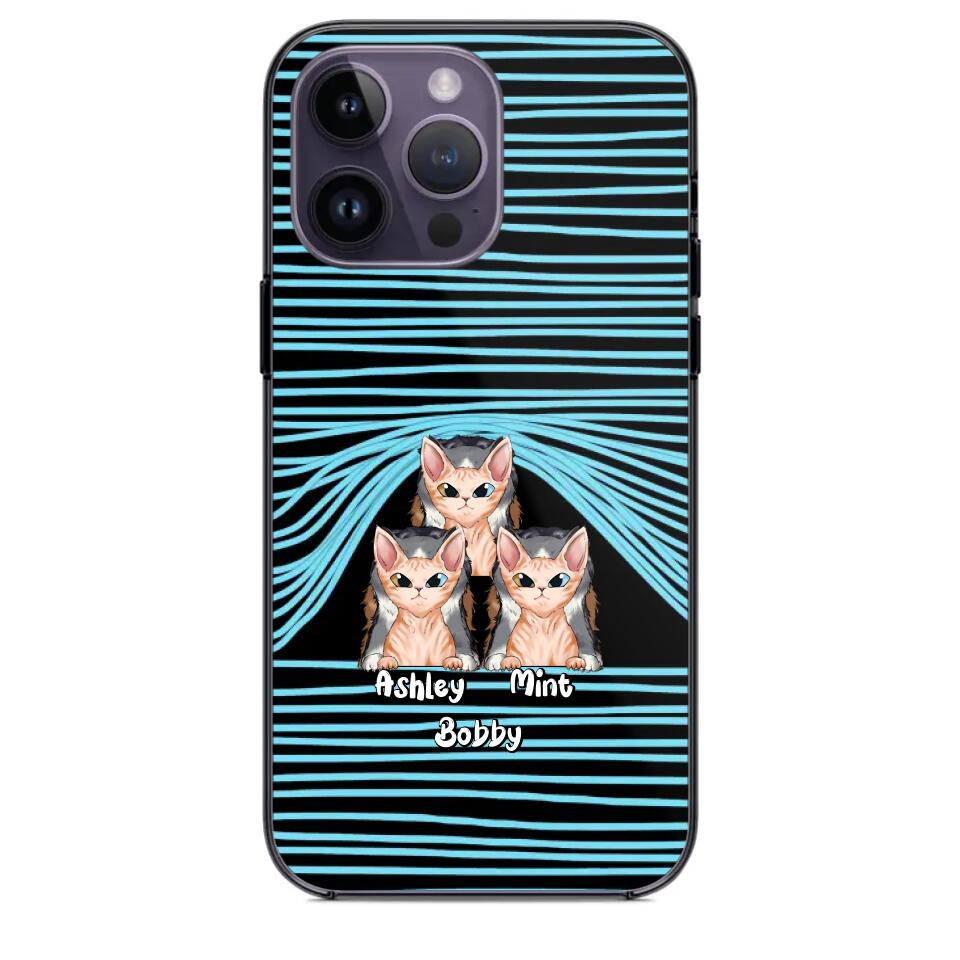 Personalized Cat Lovers Phonecase 3D Printed PNDT1212