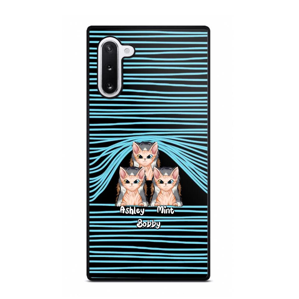 Personalized Cat Lovers Phonecase 3D Printed PNDT1212