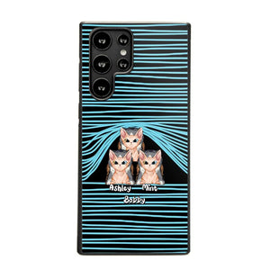 Personalized Cat Lovers Phonecase 3D Printed PNDT1212