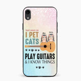 Personalized That's What I Do I Pet Cats And Play Guitars Phonecase 3D Printed PNHY1312