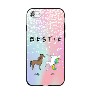 Personalized Bestie Unicorn Phonecase 3D Printed PNDT1312