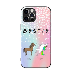 Personalized Bestie Unicorn Phonecase 3D Printed PNDT1312