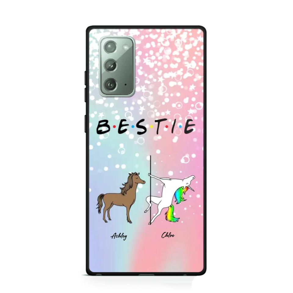 Personalized Bestie Unicorn Phonecase 3D Printed PNDT1312