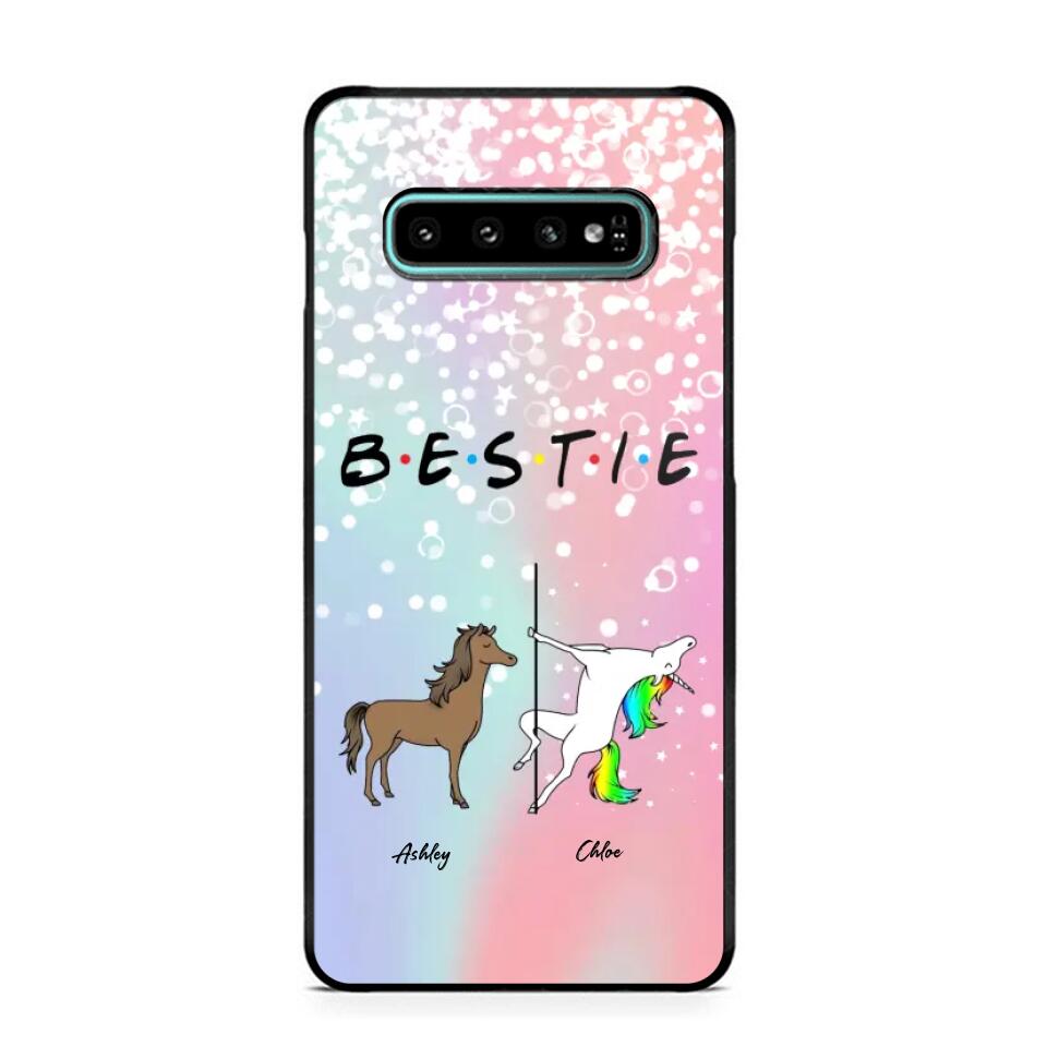 Personalized Bestie Unicorn Phonecase 3D Printed PNDT1312