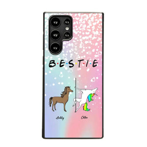 Personalized Bestie Unicorn Phonecase 3D Printed PNDT1312