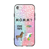 Personalized Mommy Unicorn Phonecase 3D Printed PNDT1312