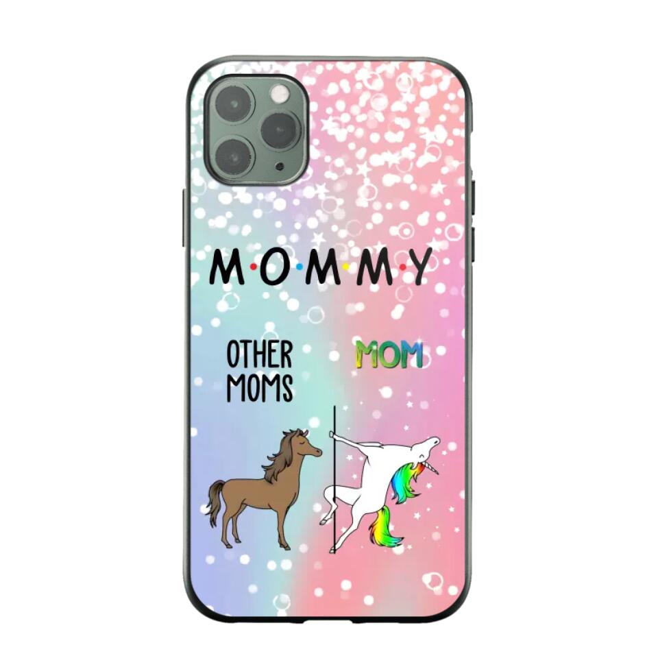 Personalized Mommy Unicorn Phonecase 3D Printed PNDT1312