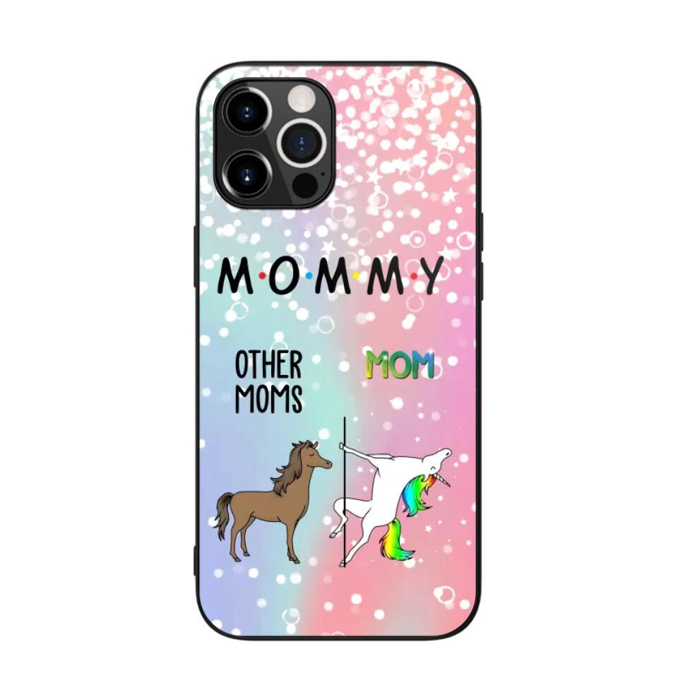 Personalized Mommy Unicorn Phonecase 3D Printed PNDT1312