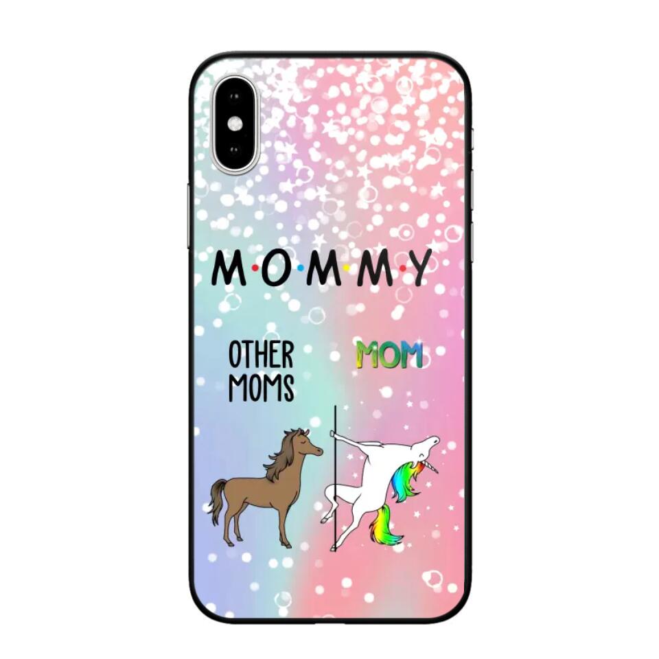 Personalized Mommy Unicorn Phonecase 3D Printed PNDT1312