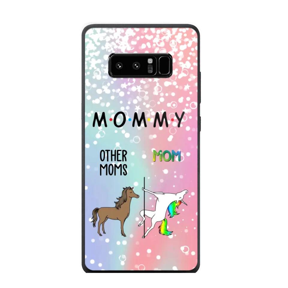 Personalized Mommy Unicorn Phonecase 3D Printed PNDT1312