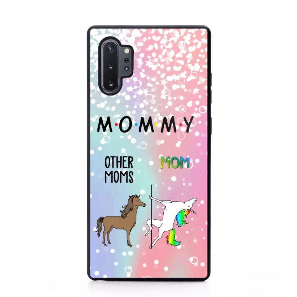 Personalized Mommy Unicorn Phonecase 3D Printed PNDT1312