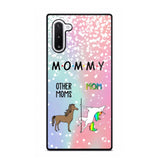 Personalized Mommy Unicorn Phonecase 3D Printed PNDT1312