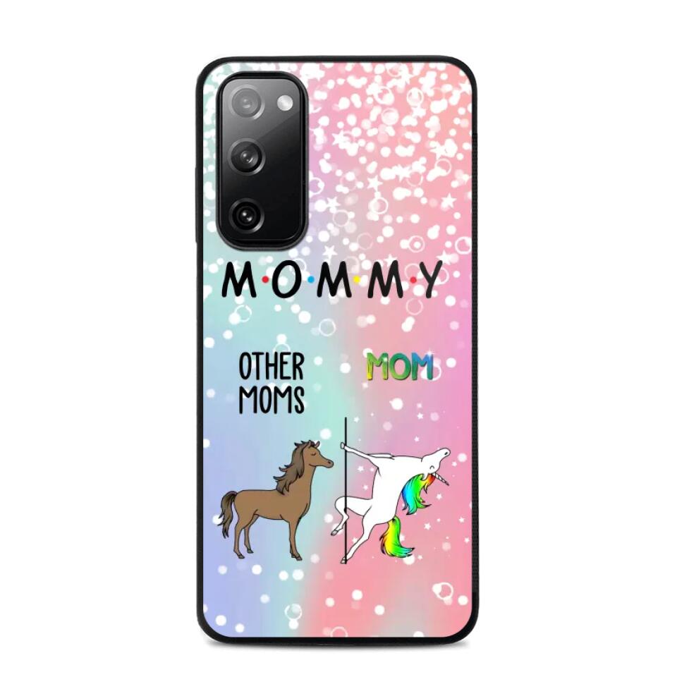 Personalized Mommy Unicorn Phonecase 3D Printed PNDT1312