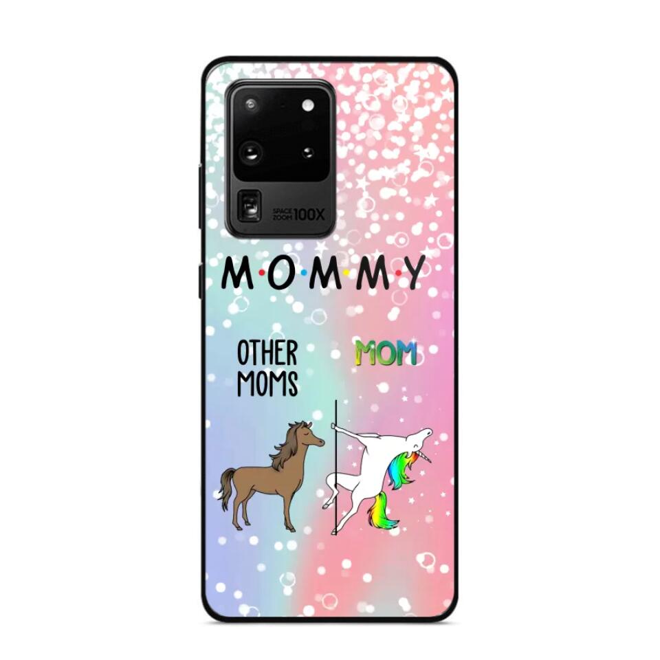 Personalized Mommy Unicorn Phonecase 3D Printed PNDT1312