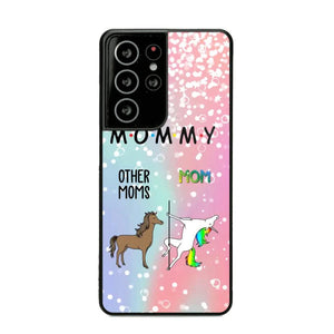 Personalized Mommy Unicorn Phonecase 3D Printed PNDT1312