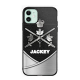 Personalized Canadian Solider/ Veteran Phonecase 3D Printed 22DEC-HQ13