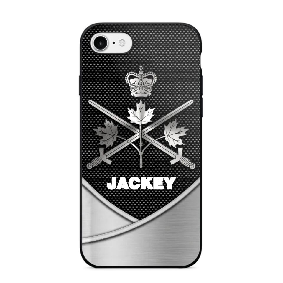 Personalized Canadian Solider/ Veteran Phonecase 3D Printed 22DEC-HQ13