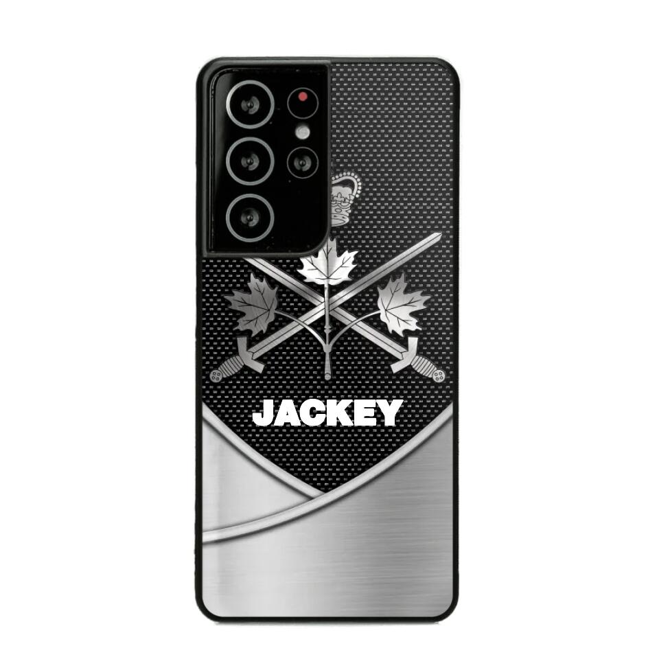 Personalized Canadian Solider/ Veteran Phonecase 3D Printed 22DEC-HQ13