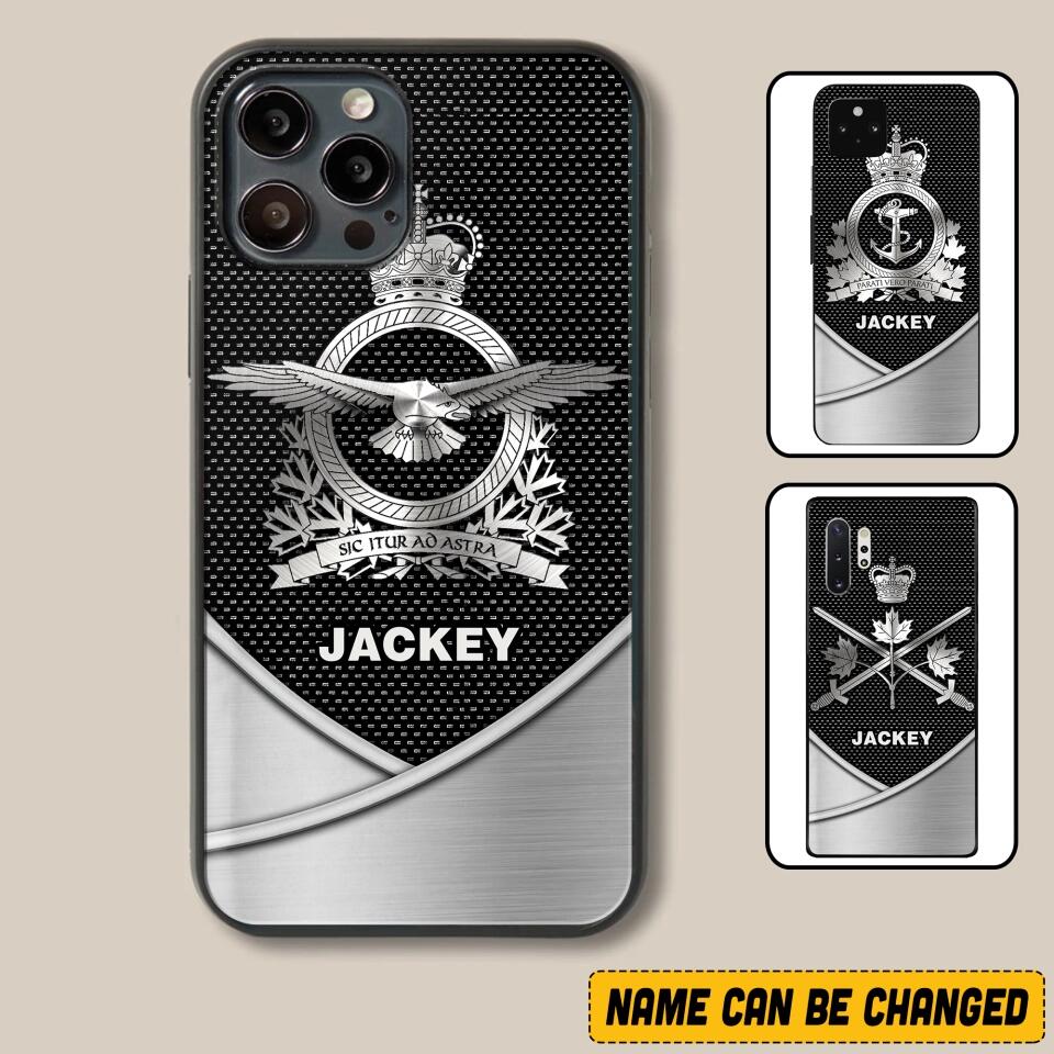 Personalized Canadian Solider/ Veteran Phonecase 3D Printed 22DEC-HQ13