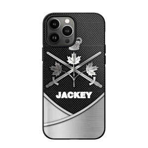 Personalized Canadian Solider/ Veteran Phonecase 3D Printed 22DEC-HQ13