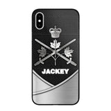 Personalized Canadian Solider/ Veteran Phonecase 3D Printed 22DEC-HQ13