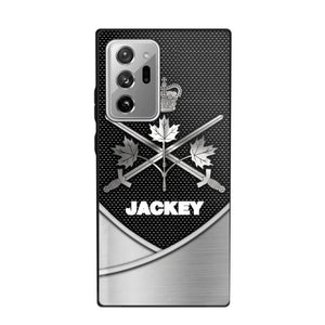 Personalized Canadian Solider/ Veteran Phonecase 3D Printed 22DEC-HQ13