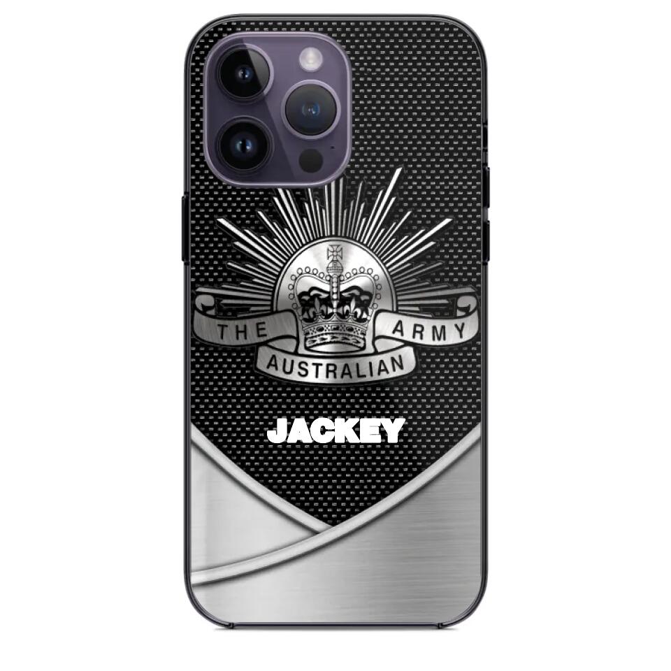 Personalized Australian Solider/ Veteran Phonecase 3D Printed 22DEC-HQ13