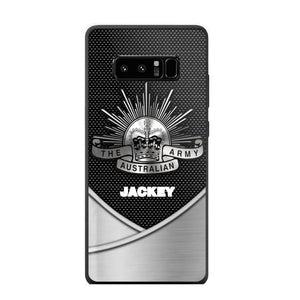 Personalized Australian Solider/ Veteran Phonecase 3D Printed 22DEC-HQ13