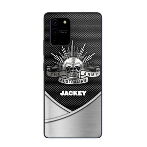 Personalized Australian Solider/ Veteran Phonecase 3D Printed 22DEC-HQ13