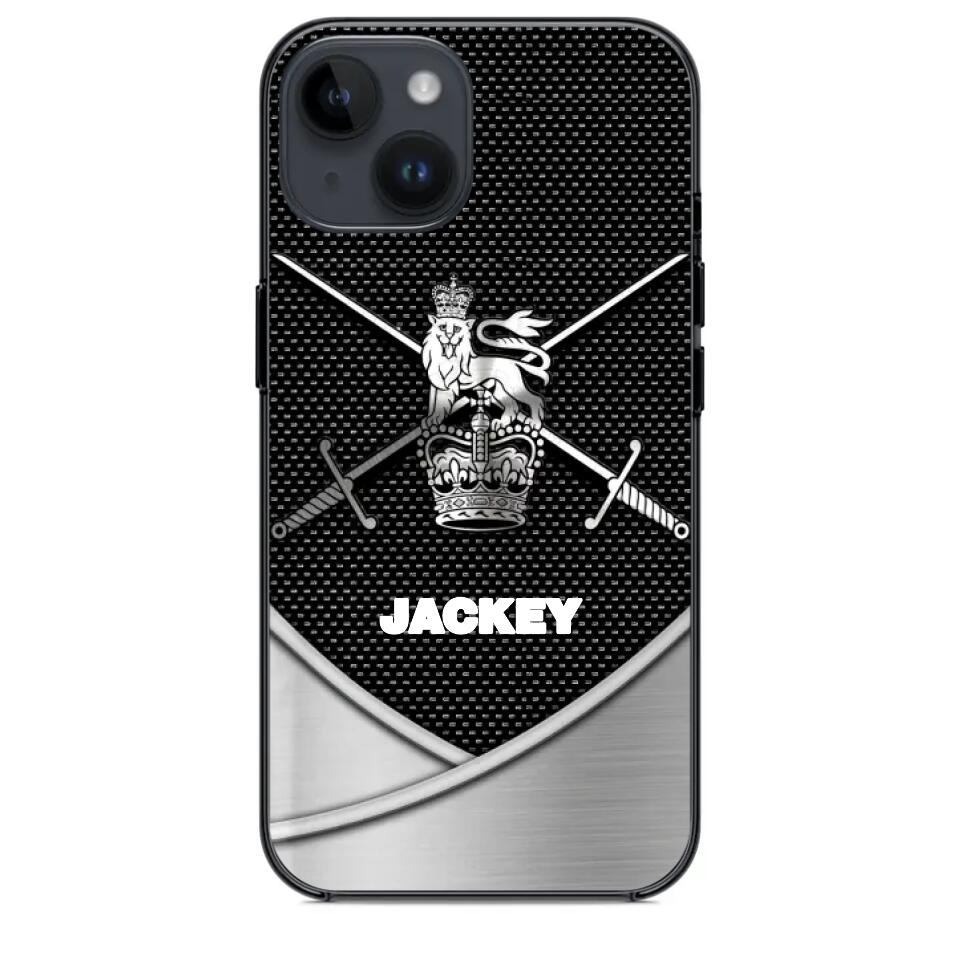 Personalized British Solider/ Veteran Phonecase 3D Printed 22DEC-HQ13