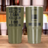 Personalized UK Soldier/ Veteran With Rank Camo Tumbler 30oz Printed 22DEC-HQ14