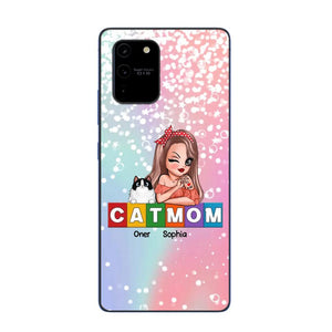 Personalized Cat Mom Phonecase 3D Printed PNHQ1512