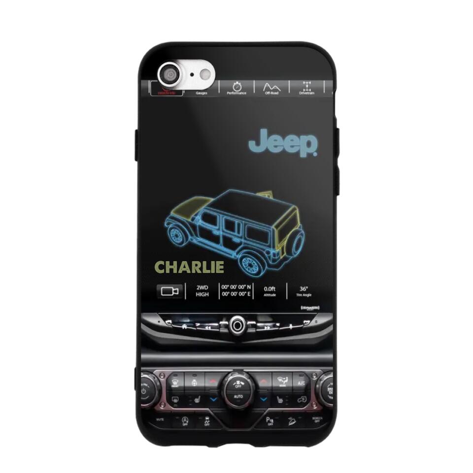 Personalized Jeep Phonecase 3D Printed 22DEC-HY15