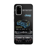 Personalized Jeep Phonecase 3D Printed 22DEC-HY15