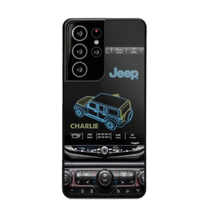 Personalized Jeep Phonecase 3D Printed 22DEC-HY15