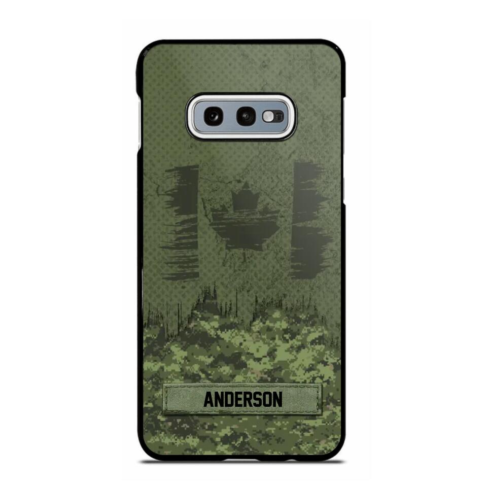 Personalized Canadian Soldier/Veteran Camo Phonecase 3D Printed 22DEC-DT15