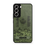 Personalized Canadian Soldier/Veteran Camo Phonecase 3D Printed 22DEC-DT15