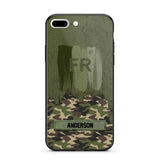 Personalized France Soldier/Veteran Camo Phonecase 3D Printed 22DEC-DT15