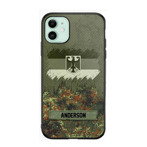 Personalized German Soldier/Veteran Camo Phonecase 3D Printed 22DEC-DT15