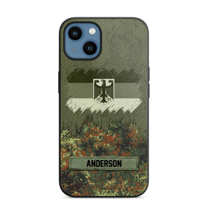 Personalized German Soldier/Veteran Camo Phonecase 3D Printed 22DEC-DT15