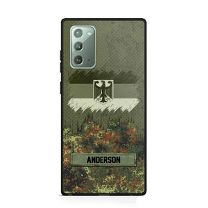 Personalized German Soldier/Veteran Camo Phonecase 3D Printed 22DEC-DT15