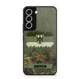 Personalized German Soldier/Veteran Camo Phonecase 3D Printed 22DEC-DT15