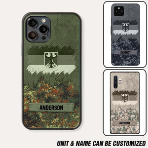 Personalized German Soldier/Veteran Camo Phonecase 3D Printed 22DEC-DT15