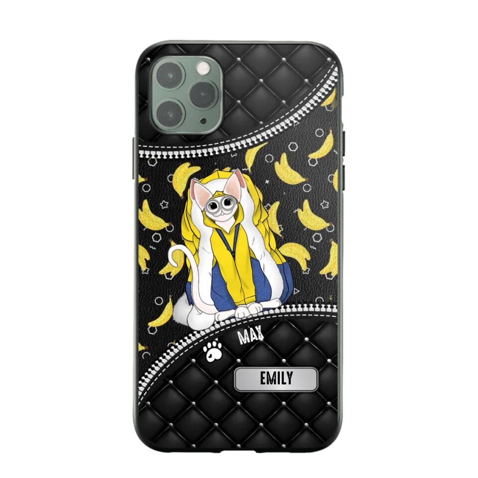 Personalized Cat Minion Phonecase 3D Printed PNDT1612