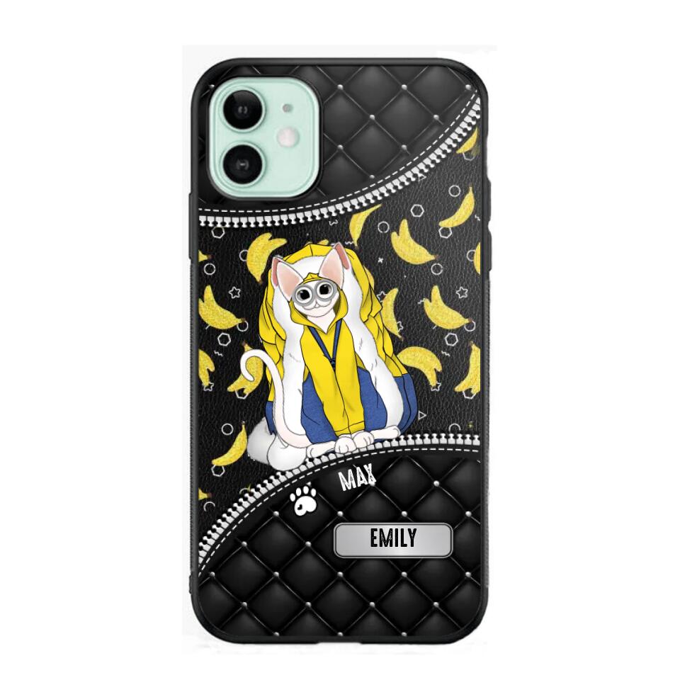 Personalized Cat Minion Phonecase 3D Printed PNDT1612