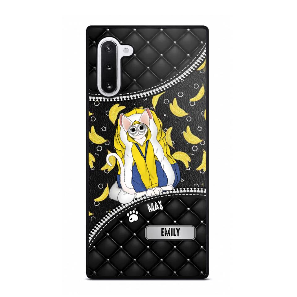 Personalized Cat Minion Phonecase 3D Printed PNDT1612