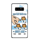 Personalized Best Cat Dad Ever Just Ask Soccer Players Phonecase Printed PNDT1912